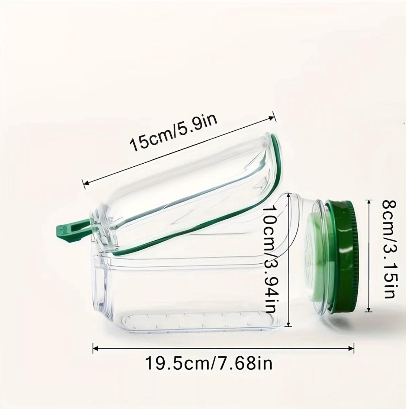 Side-Opening Food Container