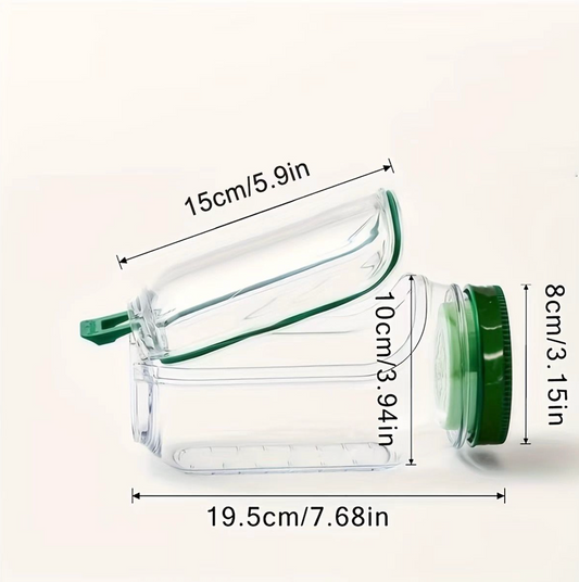 Side-Opening Food Container